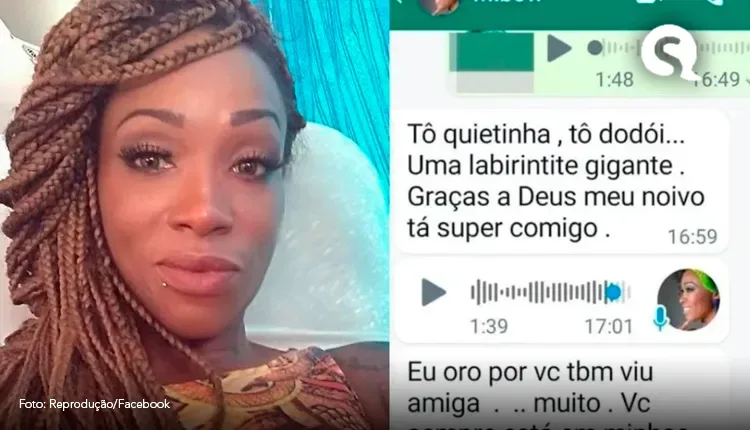 Michelle Mibow usou WhatsApp para fazer alerta de que não estava bem pouco antes de morrer