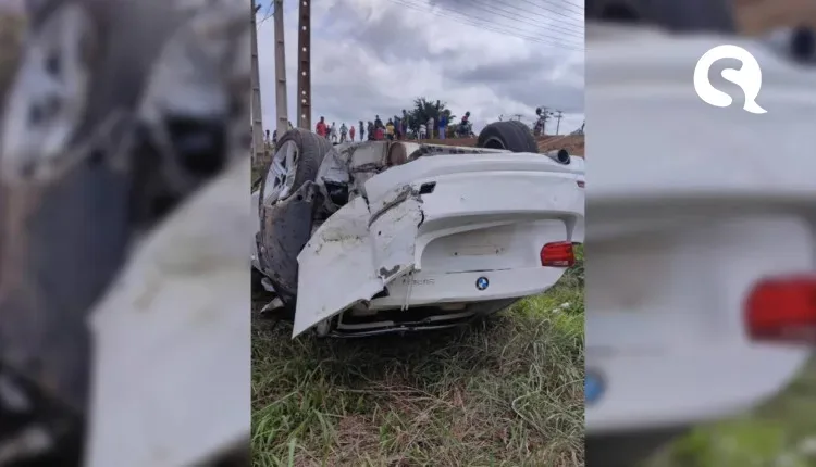Capotamento em rodovia de Tianguá deixa um morto