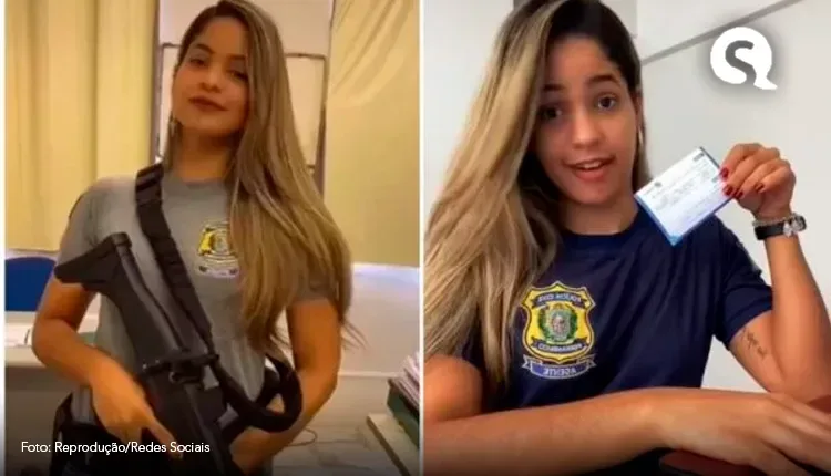 Policial civil é punida por publicar vídeos no TikTok com farda e arma