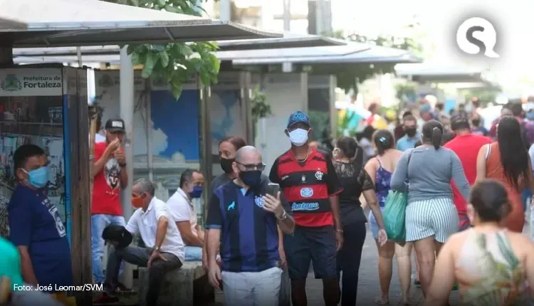 Ceará tem queda no número de casos de Covid, mas mantém recomendação de uso de máscara