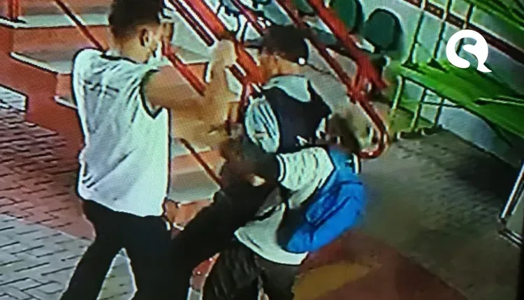 Assaltantes de mochila e farda escolar roubam arma de vigilante em escola no Ceará; vídeo
