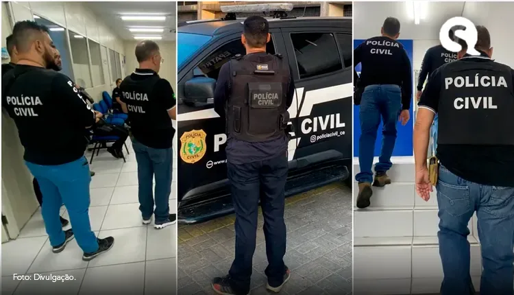 Polícia cumpre mandado contra facção que aplicava golpes em várias cidades do Ceará