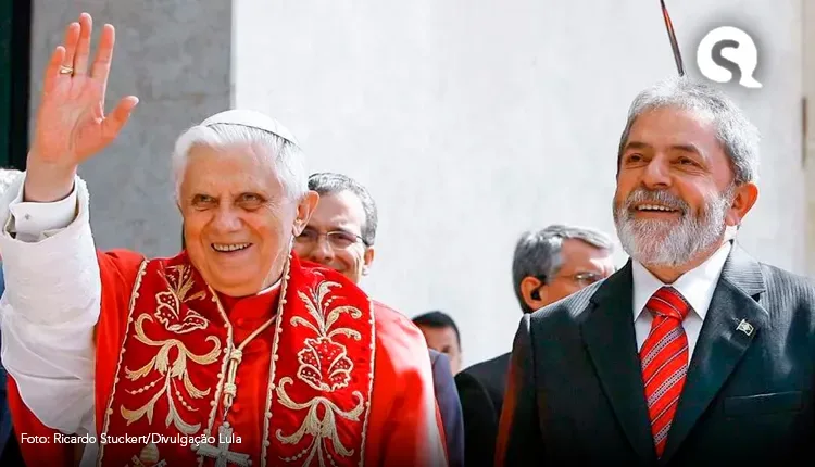 Lula lamenta morte de Bento XVI e relembra encontro com papa em 2007