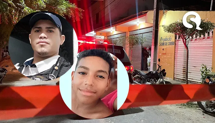 Pai e filho são assassinados a tiros dentro de bar e outras seis pessoas ficam feridas em Groaíras, no Ceará