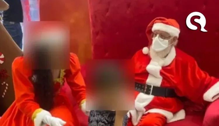Papai Noel se recusa a abraçar criança com autismo e perde o emprego