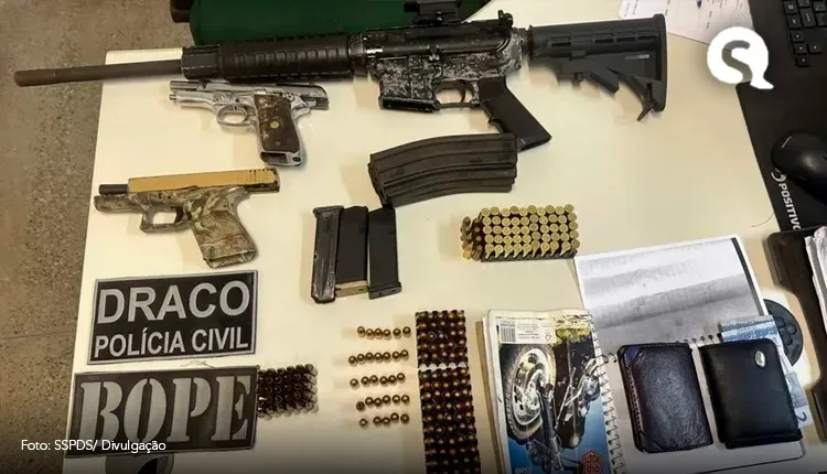Condenado por chacina que fugiu de viatura policial é recapturado com armas e munição no Ceará