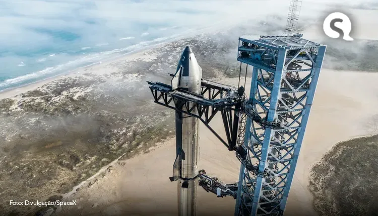 As fotos da Starship, nave que a SpaceX vai usar em viagens ao redor da Lua