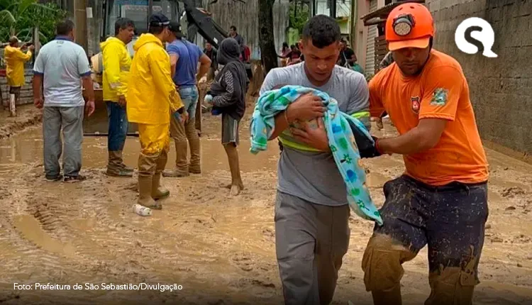 Fortes chuvas no litoral paulista deixam ao menos 36 mortos