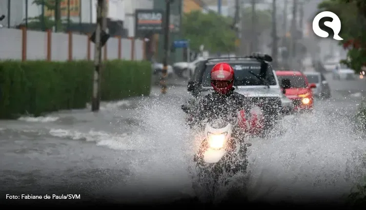 Chuvas intensas no Ceará devem seguir nesta segunda, e estado tem alerta para rajadas de vento de até 100km/h