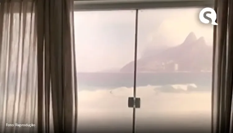 Mulher aluga apartamento no Rio de Janeiro e descobre que vista para o mar era falsa