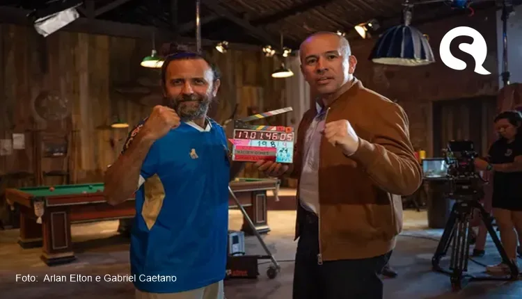 Halder Gomes e Edmilson Filho repetem parceria de ‘Cine Holliúdy’ e gravam filme de espionagem com comédia: ‘007 cearense’