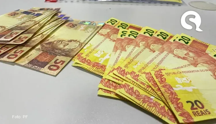 Homem é preso no interior do Ceará no momento que recebia R$ 1 mil em cédulas falsas escondidas em livro em Amontada