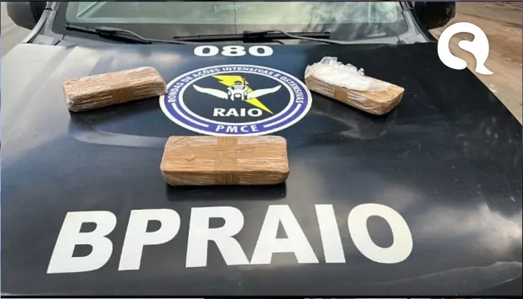 Quase 3 kg de crack são encontrados pela PM durante operação em Juazeiro do Norte