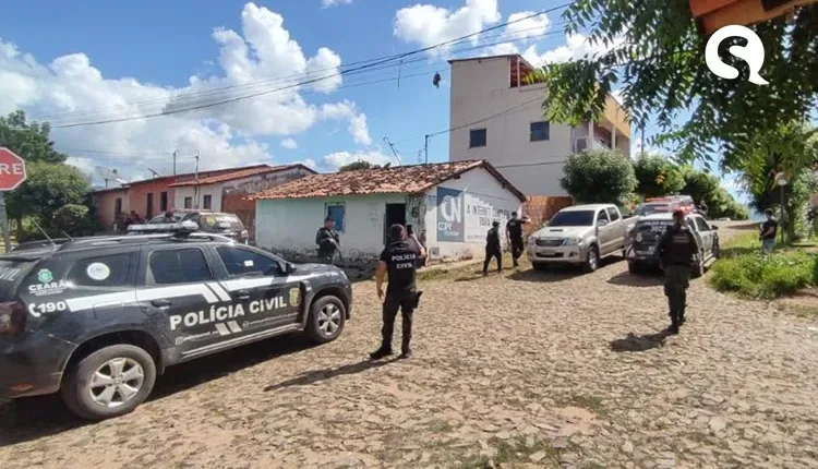 Cinco suspeitos de integrarem um grupo criminoso são presos em operação conjunta em Graça-CE
