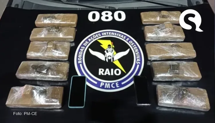 PMCE prende homem e apreende 10 tijolos de maconha em Juazeiro do Norte