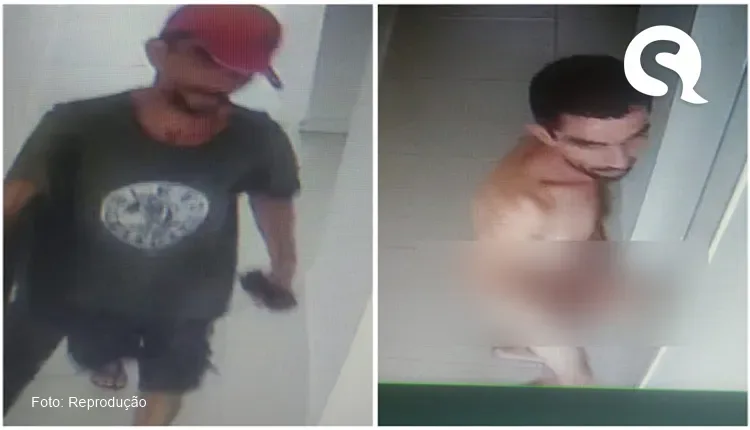 Ladrão anda nu por corredor de clínica e furta televisão no Ceará