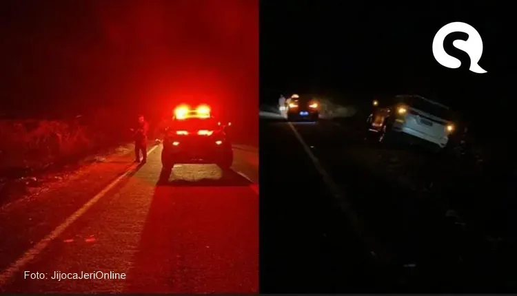 Acidente com vítima fatal entre SW4 e motociclista é registrado na CE-085 entre o Açude de Prata e Cruz