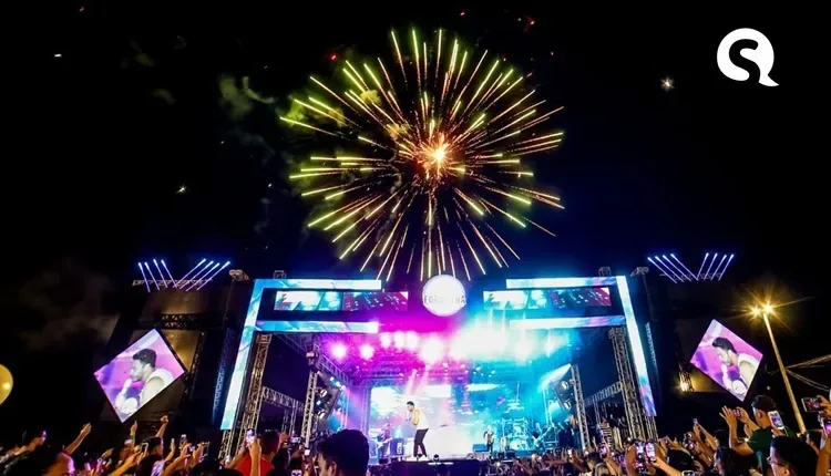 Edinardo Filho comemora o sucesso do Festival de Quadrilhas de Forquilha