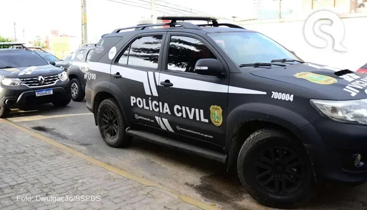 Polícia Civil pende suspeito de estupro de vulnerável contra própria enteada em Sobral