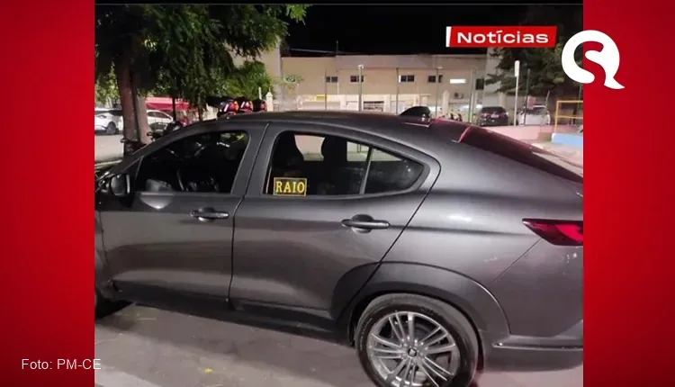 Atualização: CPRAIO/Santana prende indivíduos de roubar caro na cidade de Sobral
