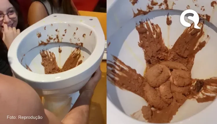 Restaurante de Israel gera polêmica ao servir sorvete de chocolate em vazo sanitário