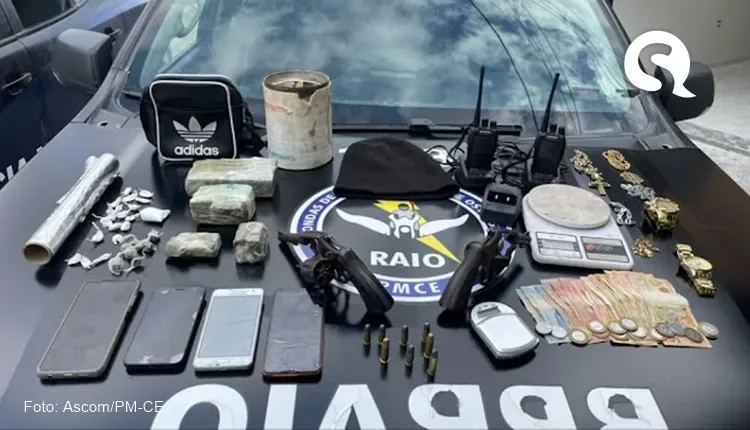 Operação do Raio resulta em prisão por tráfico de drogas em Catunda