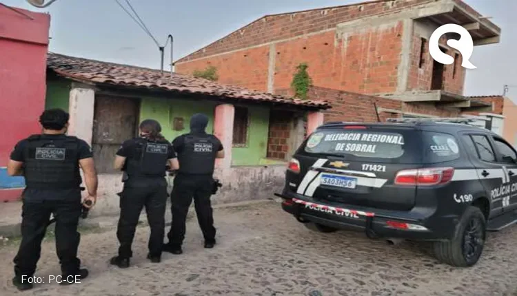 Quatro suspeitos de crimes contra a vida são presos em ações distintas da PC-CE em Sobral