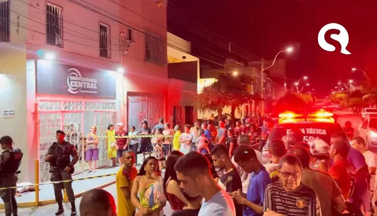 Homem morre e adolescente fica ferida após tentarem roubar guarda municipal em Sobral