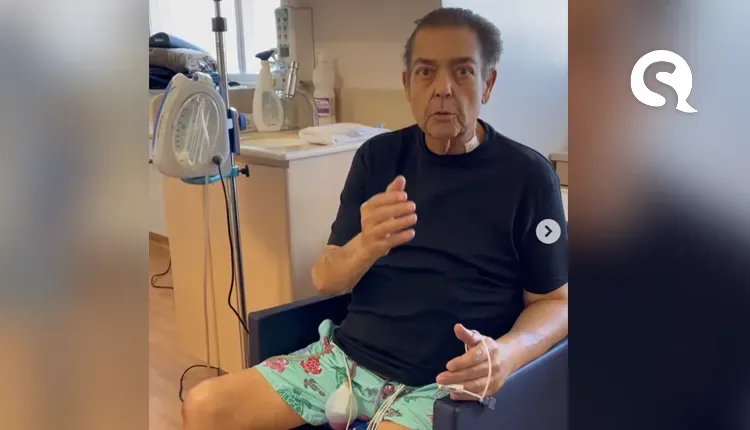 Faustão se emociona ao agradecer família de doador do coração: ‘Me deu a chance de viver de novo’