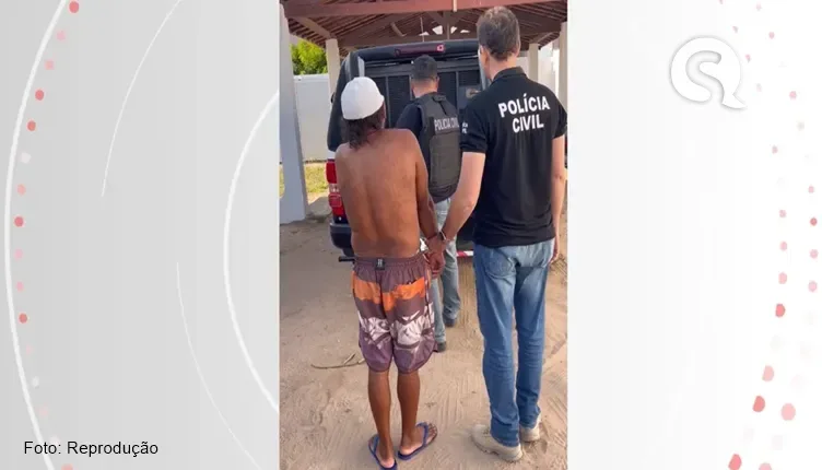 Foragido por tentar estuprar e matar adolescente é preso 28 anos após o crime em Acaraú