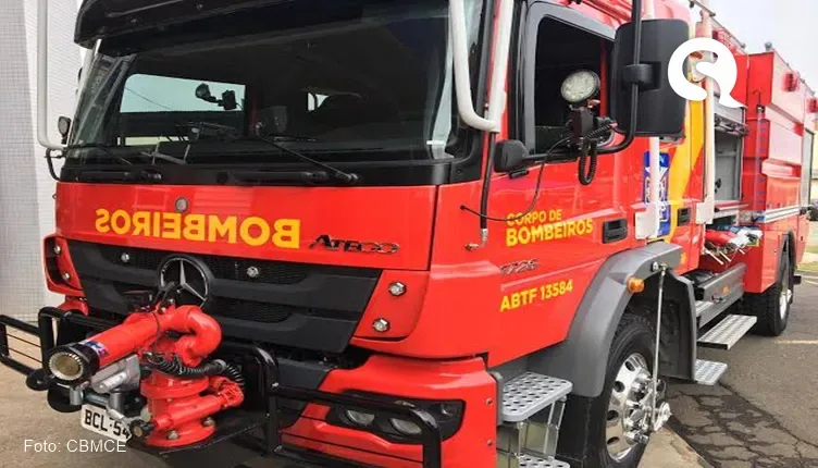 Corpo de Bombeiros Militar do Ceará recebe HOJE seu primeiro veículo especializado em combate a incêndio florestal