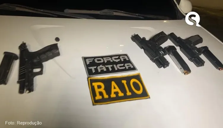Operação Policial Resulta em Três Prisões e Apreensão de Três Armas de Fogo após Troca de Tiros no Bairro Terrenos Novos, em Sobral