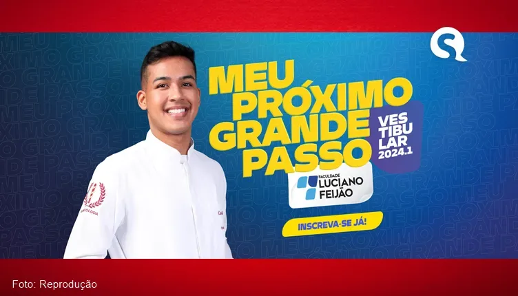Faculdade Luciano Feijão abre inscrições para Vestibular 2024.1; vagas são destinadas para os sete cursos da instituição