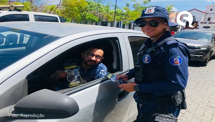 Grupamento de Trânsito da Setran recebe sua primeira guarda mulher