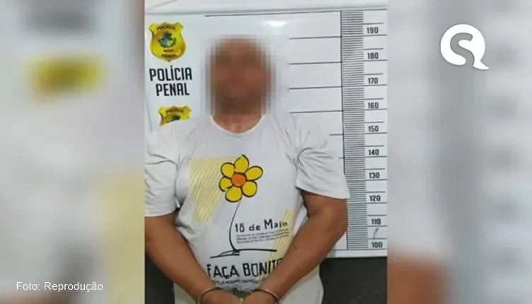 Homem com camiseta contra abuso sexual é preso por estupro de vulnerável contra crianças
