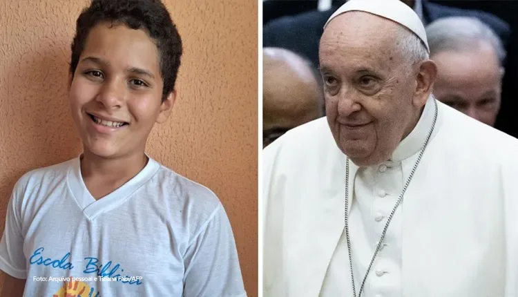 Cearense de 11 anos é selecionado para conhecer o papa em encontro de crianças no Vaticano