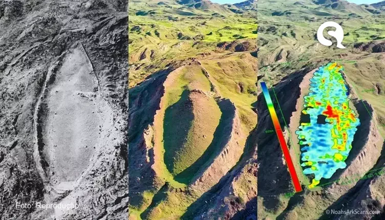 Ruínas encontradas na Turquia podem ser a Arca de Noé, revelam os arqueólogos