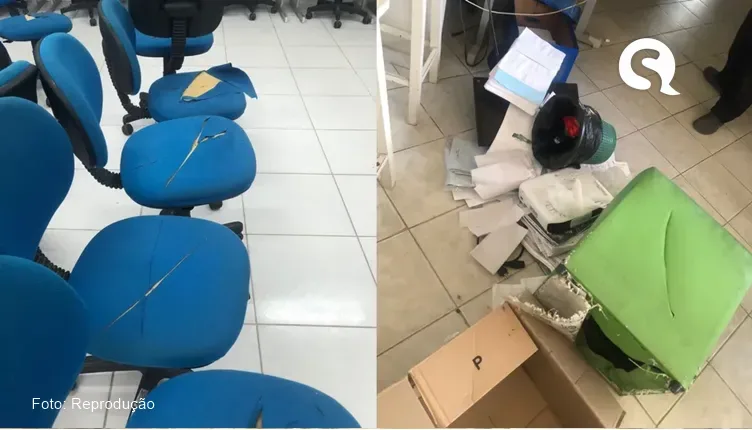 Escola é vandalizada com pichações e ameaças de morte à diretora da instituição em Bela Cruz