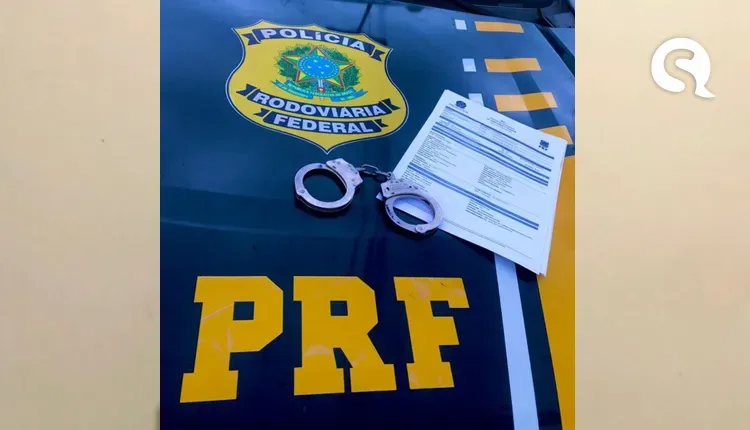 PRF prende foragido com Mandado de Prisão em aberto na cidade de Sobral-CE