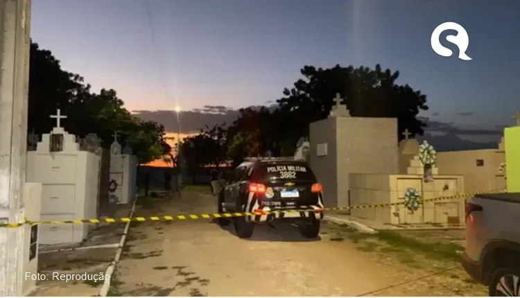 Coveiro da cidade de Forquilha é executado dentro do cemitério municipal