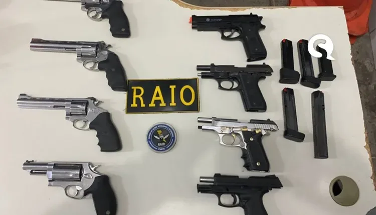 Mais de seis mil armas de fogo foram apreendidas no Ceará em 2023