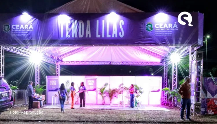 Governo do Ceará terá Tenda Lilás de combate a importunação sexual durante festejos de carnaval em Aracati e São Benedito