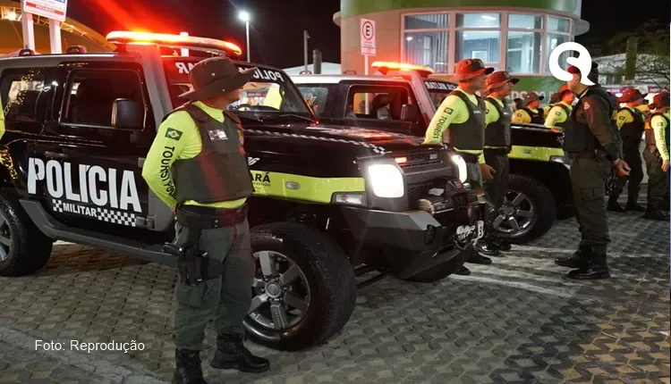 BPTUR prende acusado de atacar mulheres próximo a estacionamento de Jericoacoara