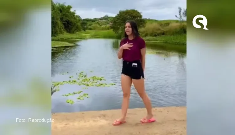 Cantora de forró que morreu afogada com o marido gravou clipe no mesmo local onde corpos foram encontrados