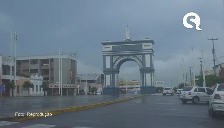 Inmet emite alerta de chuvas intensas para 77 cidades do Ceará; Sobral e outras cidades da região norte estão na lista.