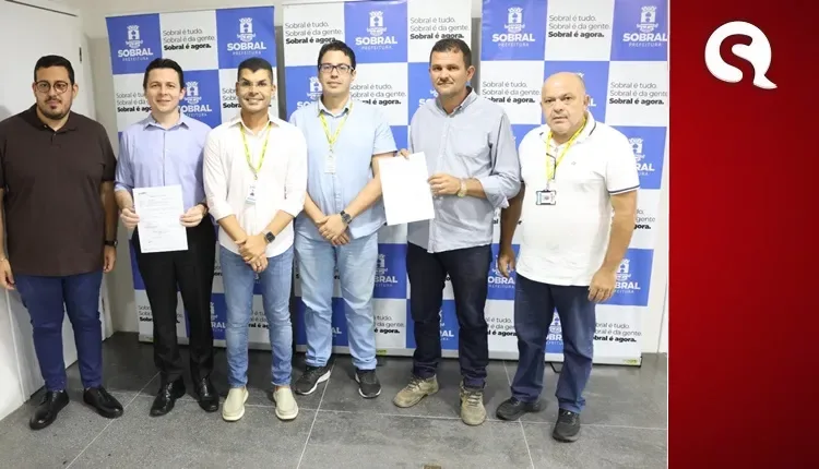 Secretários municipais assinam ordem de serviço para construção de novo Centro de Educação Infantil no bairro Alto da Brasília e de um largo no bairro Pedrinhas