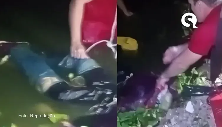População confunde boneco de Judas com cadáver e mobiliza bombeiros para resgate em Morada Nova