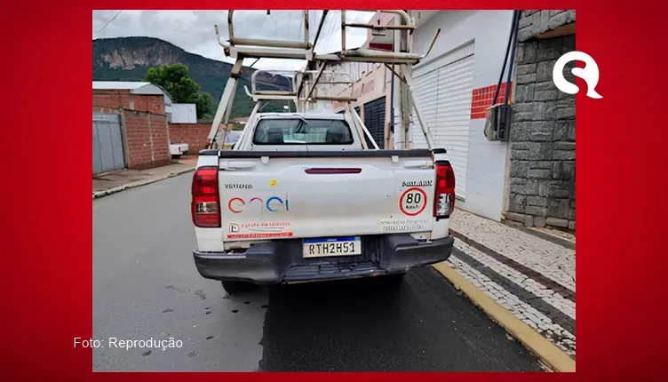Caminhonete da Enel é apreendida com queixa de roubo na cidade de Ipu-CE