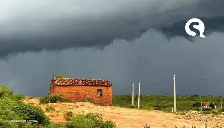 Litoral, Ibiapaba e sul do Ceará devem receber maiores volumes de chuvas até quarta-feira (17)