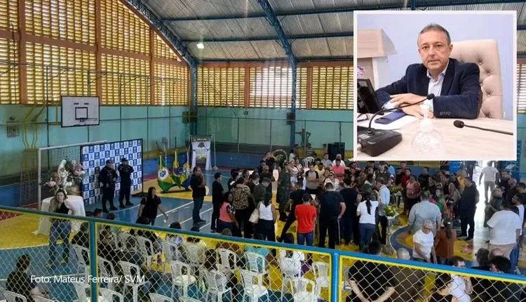 Corpo de vereador assassinado a facada por garçom em restaurante é velado em Camocim